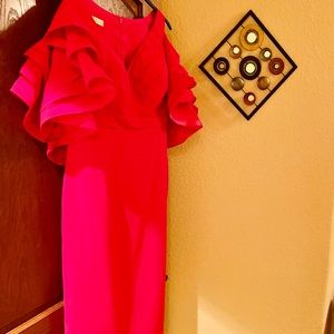 New Beautiful Pink Cocktail Dress